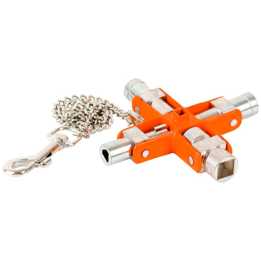 Llave 9 en 1 para armarios de control - Bahco - Herram.cl