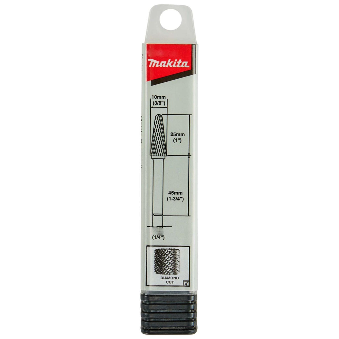 Fresa Rotativa Cónica Diamond Cut 3/8''X1''X1/4'' - Makita - Herram.cl