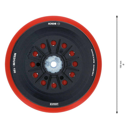 Plato Lijado Bosch Expert Multihole 150mm Medio Multiperfora - Herram.cl