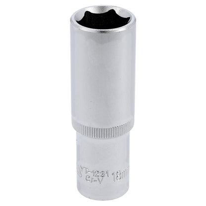 Dado Hexagonal Largo 1/2 Pulgada 18mm Yato YT-1231 - Herram.cl
