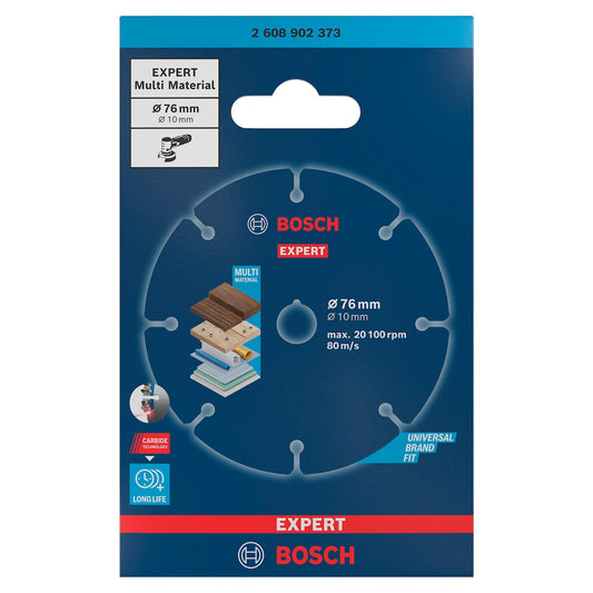 Disco Corte Bosch Expert Carbide Multi Wheel 76mm Miniamola - Herram.cl