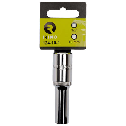 Dado Bi - Hexagonal Largo Cuadrante de 1/2'' CrV 19mm - Irimo - Herram.cl