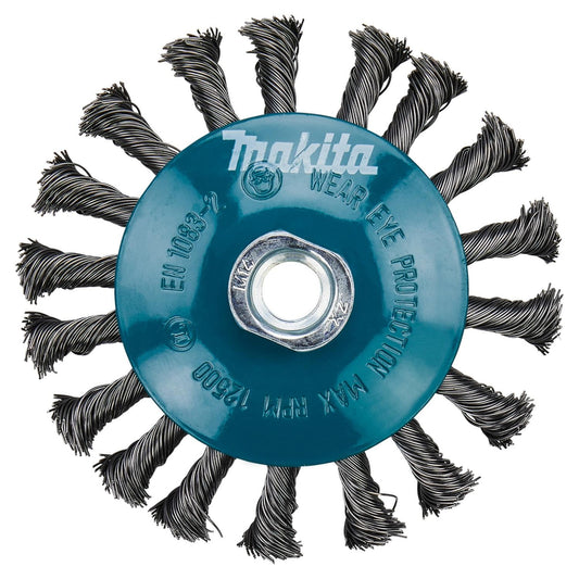 Grata Cónica Trenzada 115x0,5mm / M14 - Makita - Herram.cl
