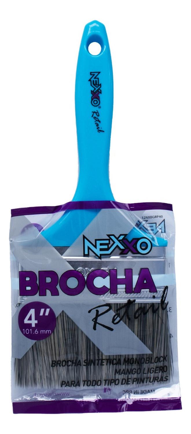 Brocha Para Pintar 4'' (101,6mm) Monoblock - Nexxo - Herram.cl