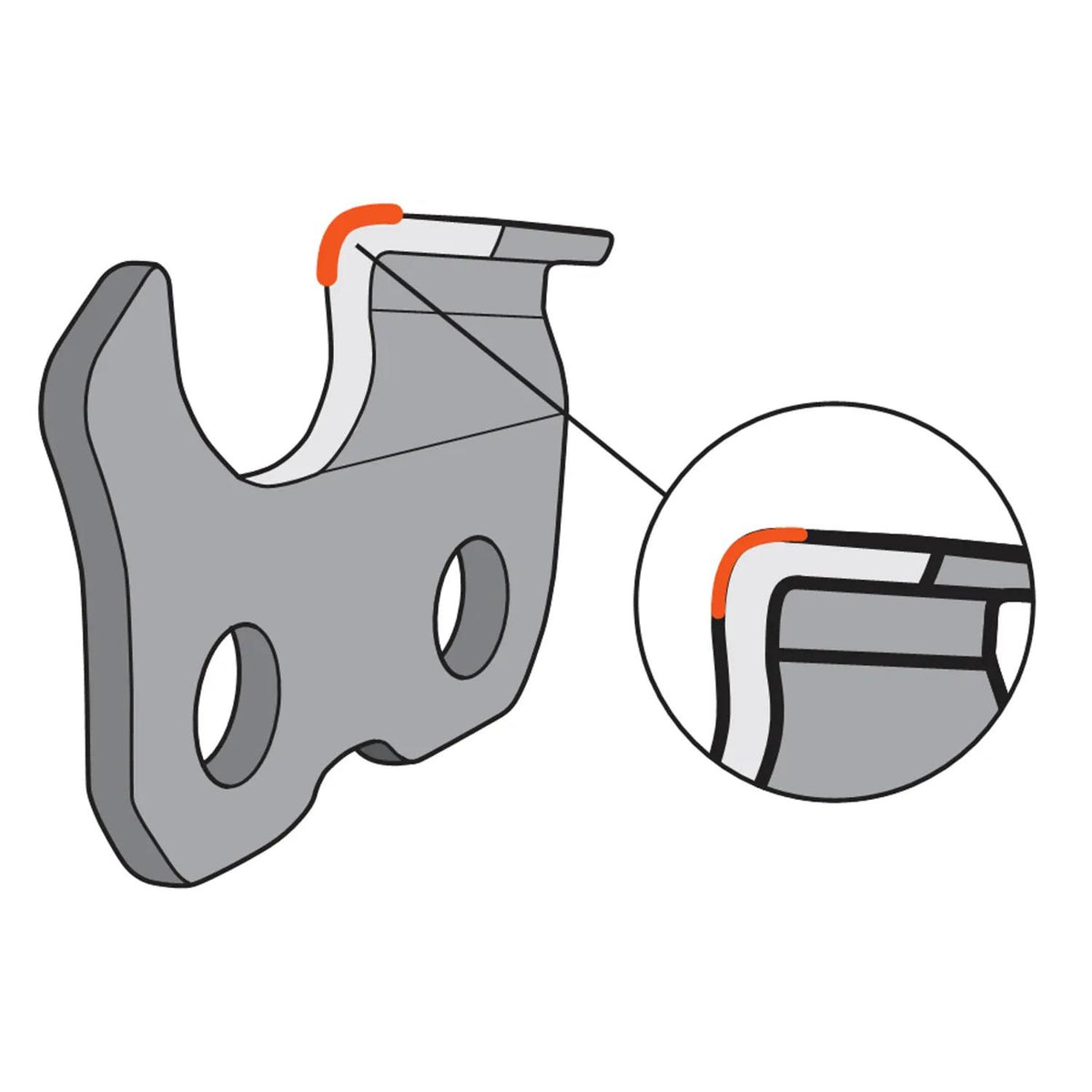 Cadena Motosierra Husqvarna SP21G 12'' 51 Eslabones - Herram.cl