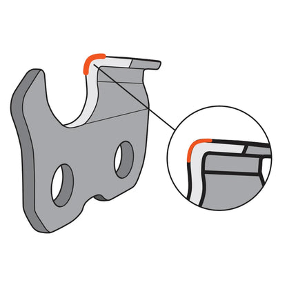 Cadena Motosierra Husqvarna SP21G 12'' 51 Eslabones - Herram.cl