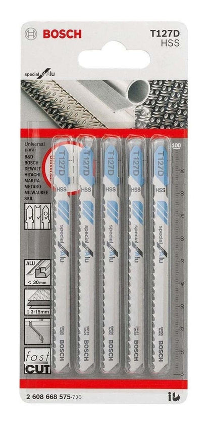 Hoja De Calar Bosch T127d Special For Alu - Herram.cl