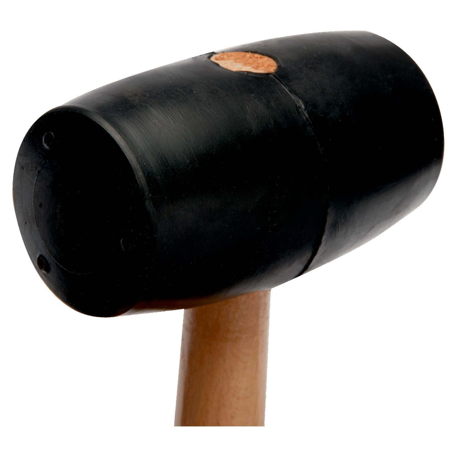 Martillo Mazo De Goma Negra 75mm 20 Oz - Irimo - Herram.cl