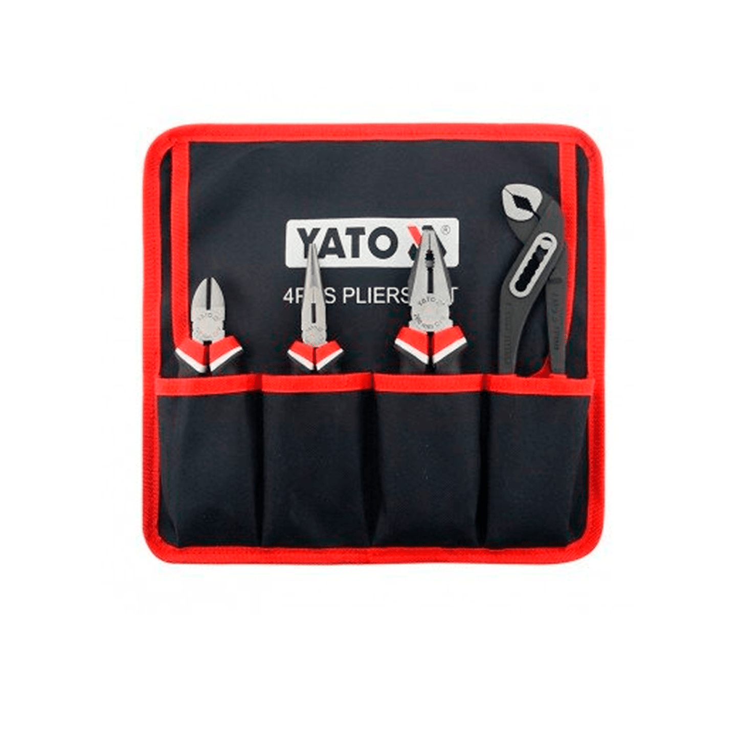 Juego De Alicates Y Tenazas 4 Pzas YT - 39619 - Yato - Herram.cl