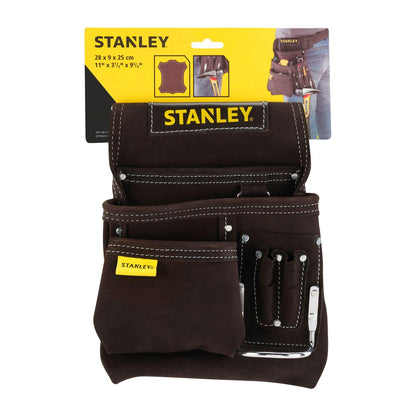 Bolsa de Cuero Stanley STST1-80114 Martillo y Clavos - Herram.cl