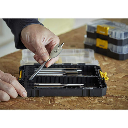 Set 8 Brocas Planas Madera FatMax 12-32mm - Stanley - Herram.cl
