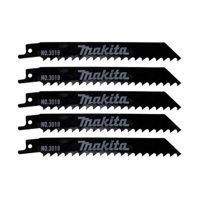 Pack 5 Hojas Sierra Sable HCS 150x17x1mm Madera - Makita - Herram.cl