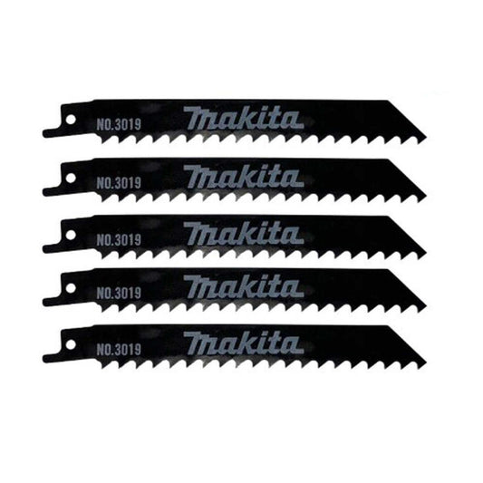 Pack 5 Hojas Sierra Sable HCS 150x17x1mm Madera - Makita - Herram.cl