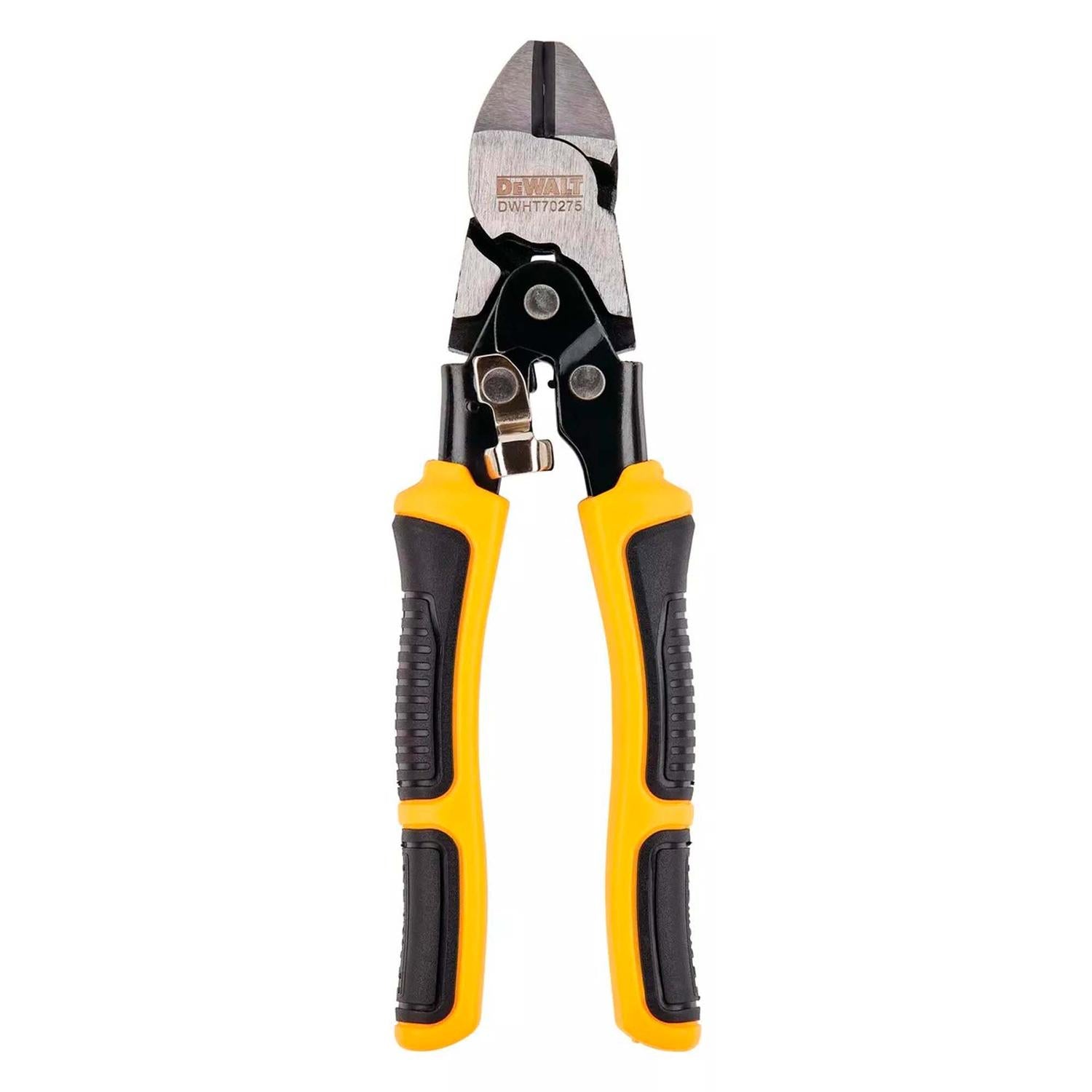 Alicate Corte Diagonal De Acción Compuesta 7,5'' - DeWALT - Herram.cl
