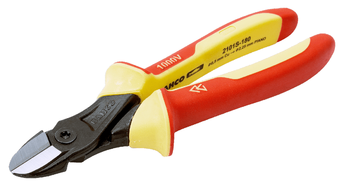 Alicate Corte Diagonal Aislado 1000V Bahco 2101S-160 - Herram.cl
