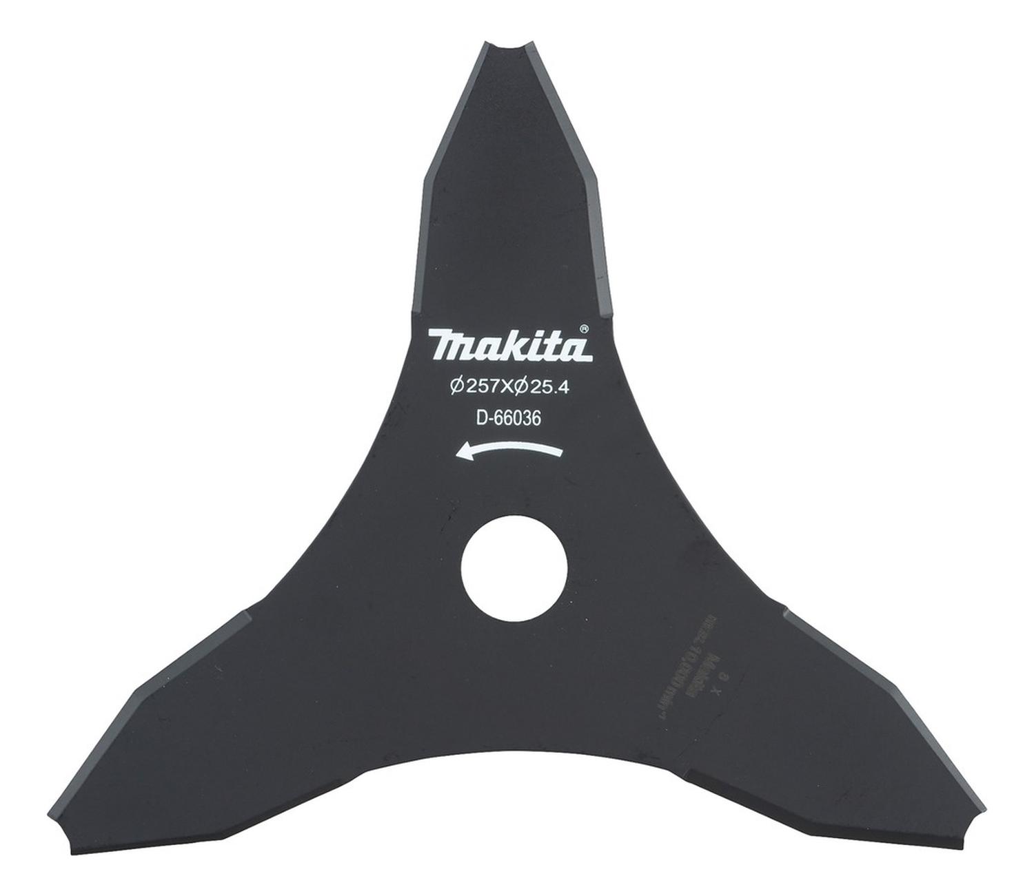 Cuchilla Metal 3 Puntas ET 257x25,4mm - Makita - Herram.cl