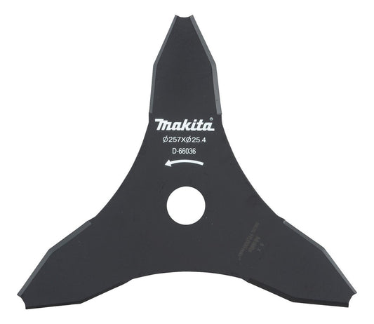 Cuchilla Metal 3 Puntas ET 257x25,4mm - Makita - Herram.cl