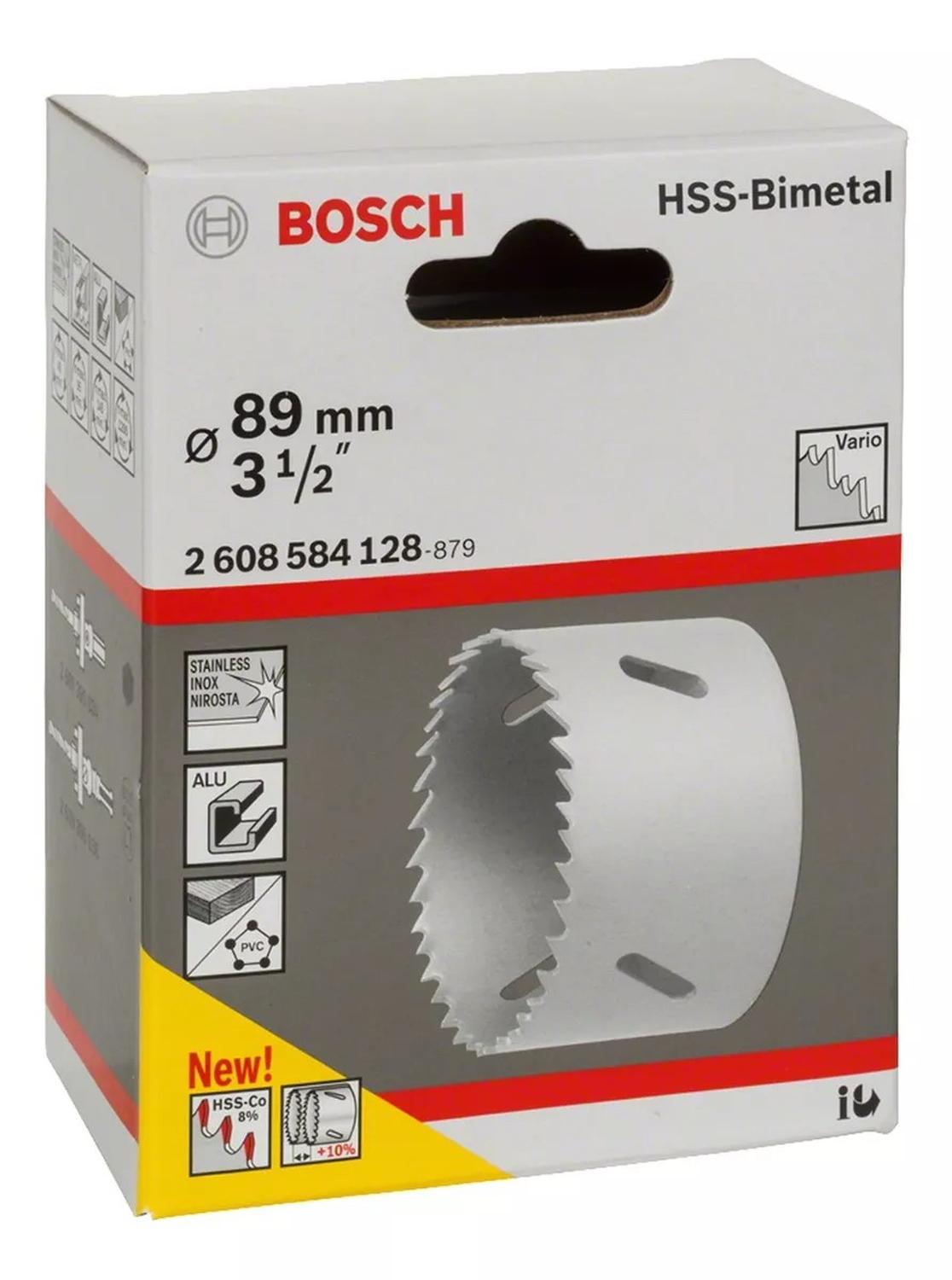 Sierra Copa Bim + 8% Co 89mm (3 1/2'') Bosch - Herram.cl