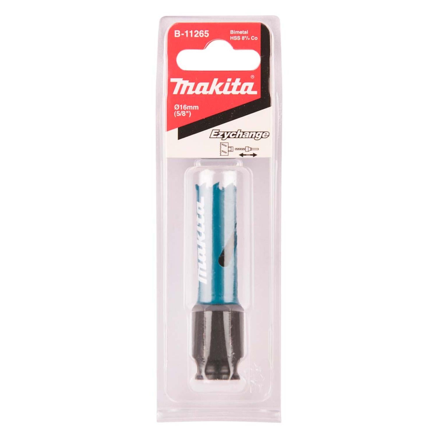 Sierra Copa Ezychange Bim 16mm (5/8'') 8% Co - Makita - Herram.cl