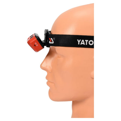 Linterna Frontal LED Recargable Yato YT-08592 480lm Sensor - Herram.cl