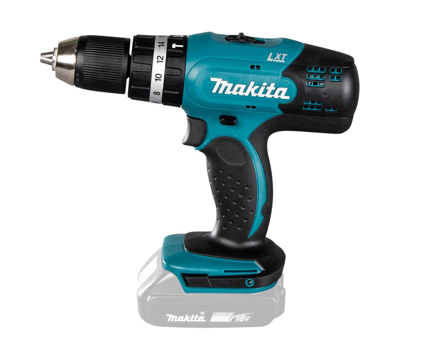 Taladro Percutor Inalámbrico 18V 13mm 42 N·m - Makita - Herram.cl