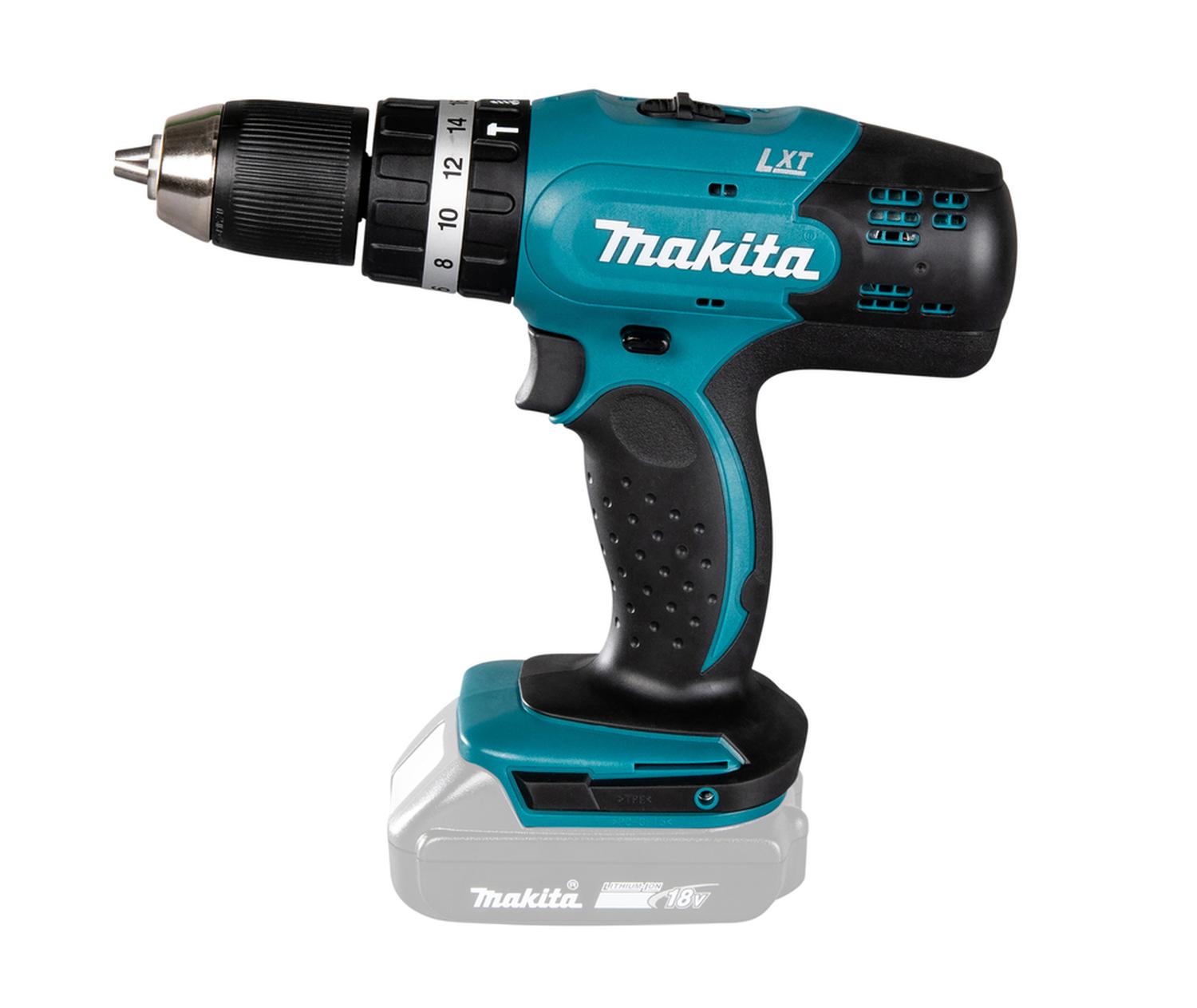 Taladro Percutor Inalámbrico 18V 13mm 42 N·m - Makita - Herram.cl