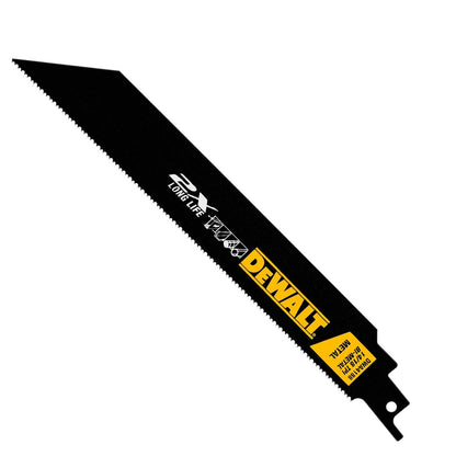 Pack 5 Hojas De Sierra Sable 2X Metal 8'' 14 - 18 TPI - DeWALT - Herram.cl