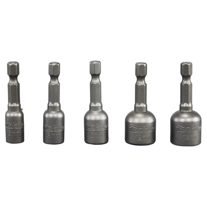 Set 5 Dados Magnéticos Makita B-39154 1/4" 6-13mm Impacto - Herram.cl