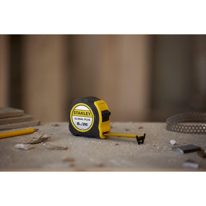 Huincha De medir Global Plus - 8m/26' - Stanley - Herram.cl
