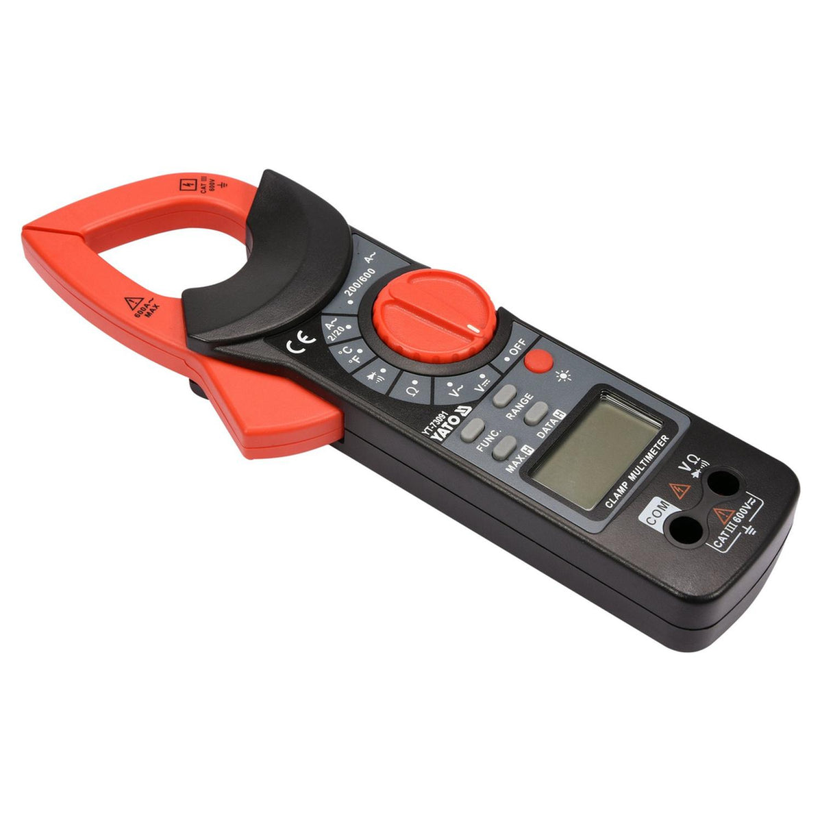 Pinza Amperométrica Digital Yato YT-73091 600A 600V - Herram.cl