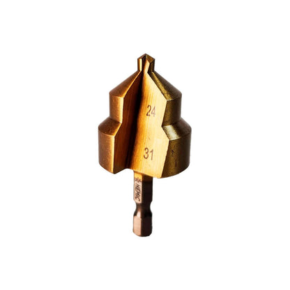Broca Escalonada HEMIC HSS PPR 18-24mm p/Fusión Térmica - Herram.cl