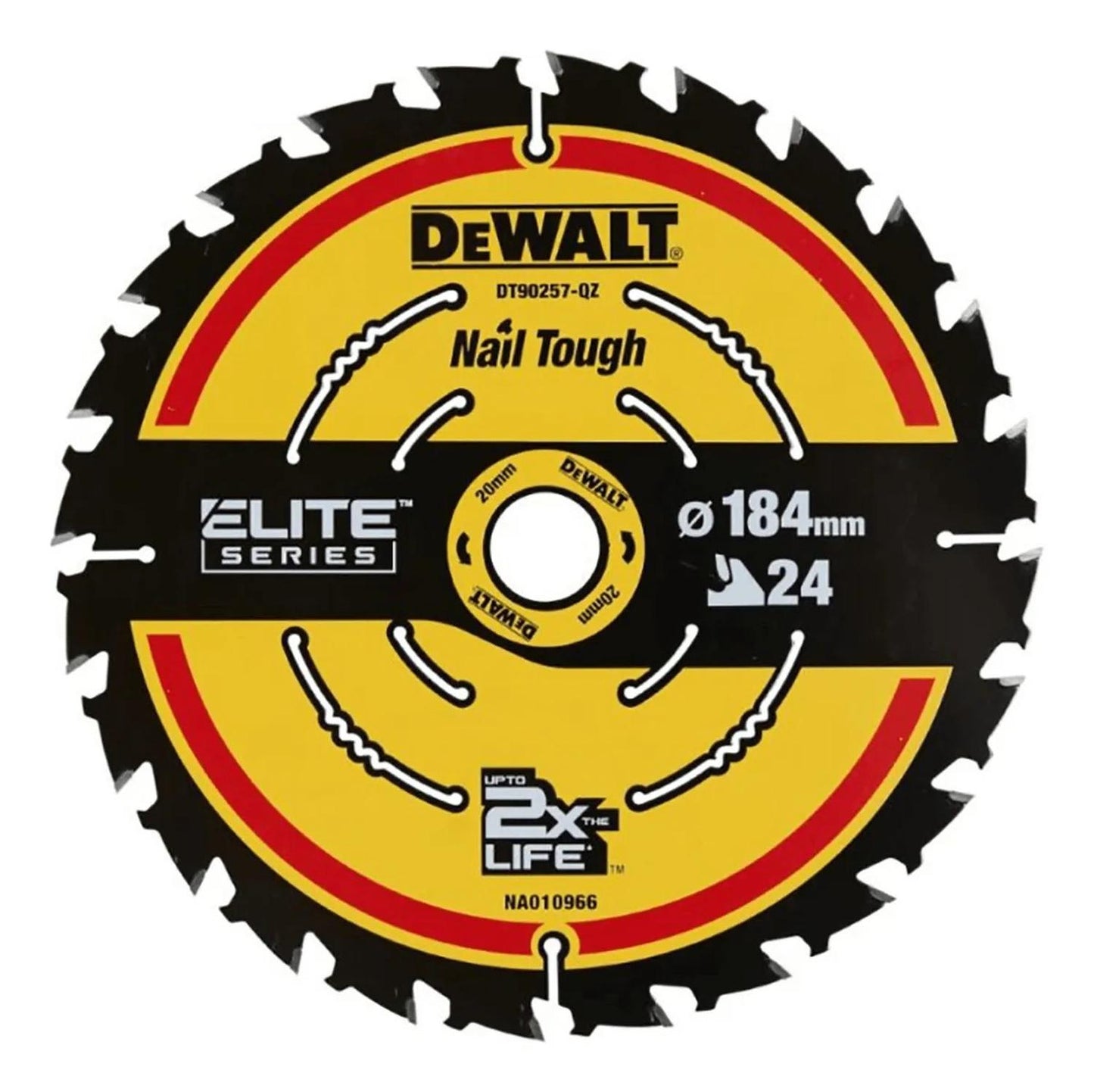 Disco de Sierra ELITE 7 - 1/4'' Eje 20mm 24 D - DeWALT - Herram.cl