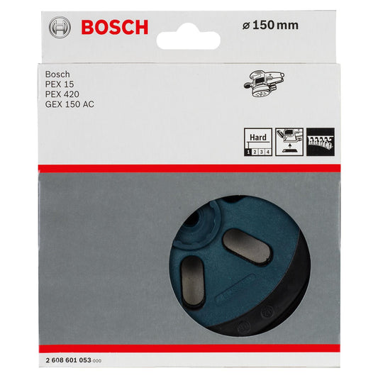 Plato Lijadora 6'' Para GEX 150 AC (Duro) - Bosch - Herram.cl