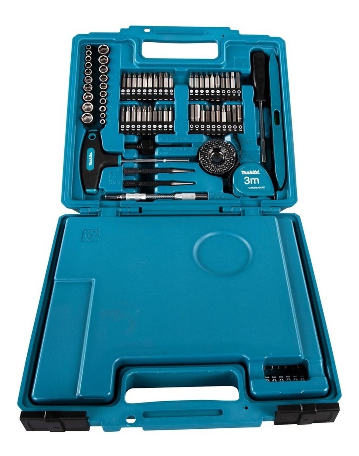 Set 212pzs Brocas Y Puntas. Mz Makita E - 06270 - Herram.cl