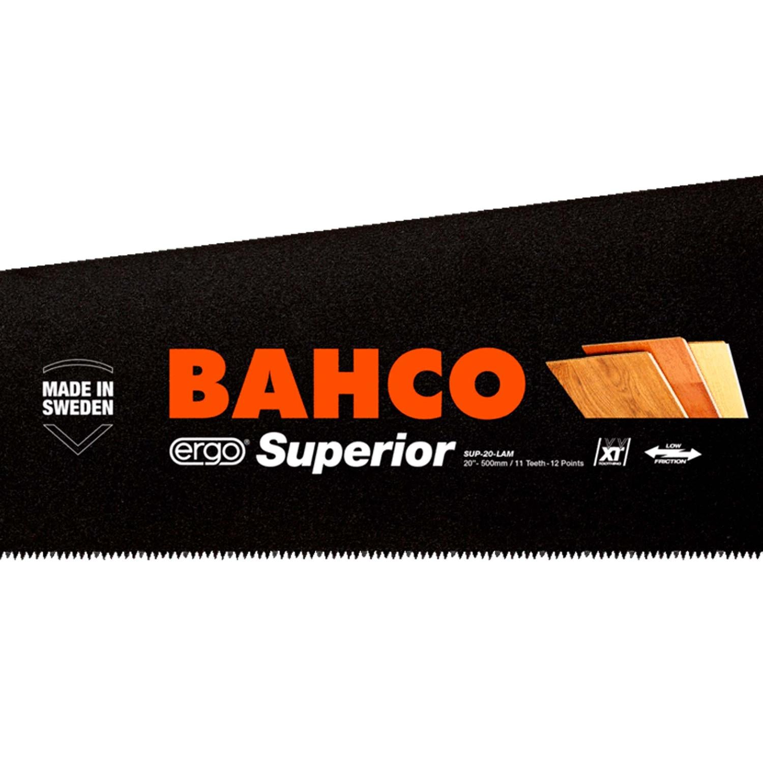 Serrucho ERGO Superior 20'' / 11 TPI Para Laminados - Bahco - Herram.cl