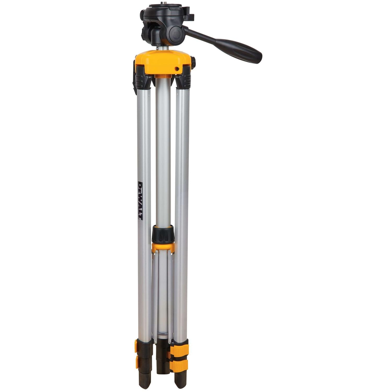 Trípode para láser con burbujas y cabeza ajustable - DeWALT - Herram.cl