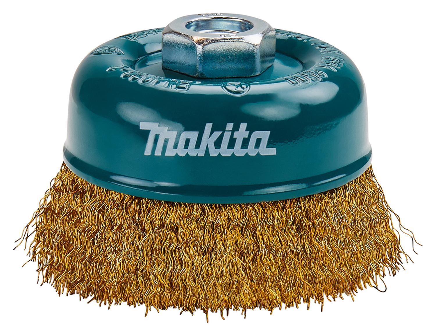 Grata Copa Latón Rizado (90x0,2mm) / M14 - Makita - Herram.cl