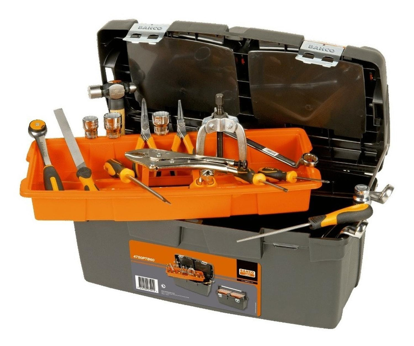 Cajas De Herramientas De Plástico Heavy Duty 600mm - Bahco - Herram.cl