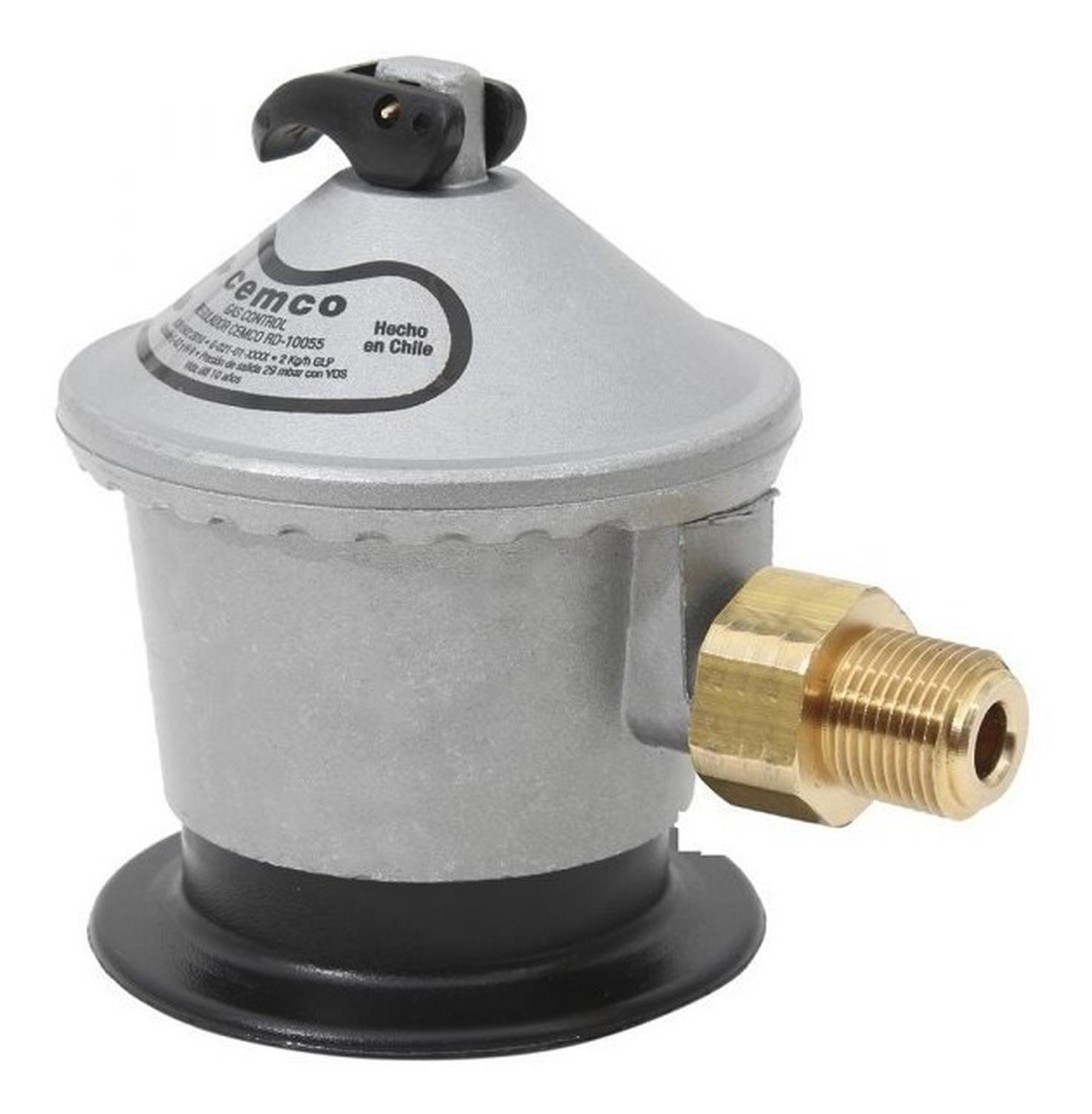 Regulador Para Gas Licuado 2 - 5 - 11 - 15kg ( G3/8'') - Cemco - Herram.cl