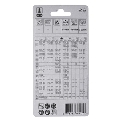 Hoja De Calar HCS 90mm Madera, Plástico 5 Pzas - Makita - Herram.cl