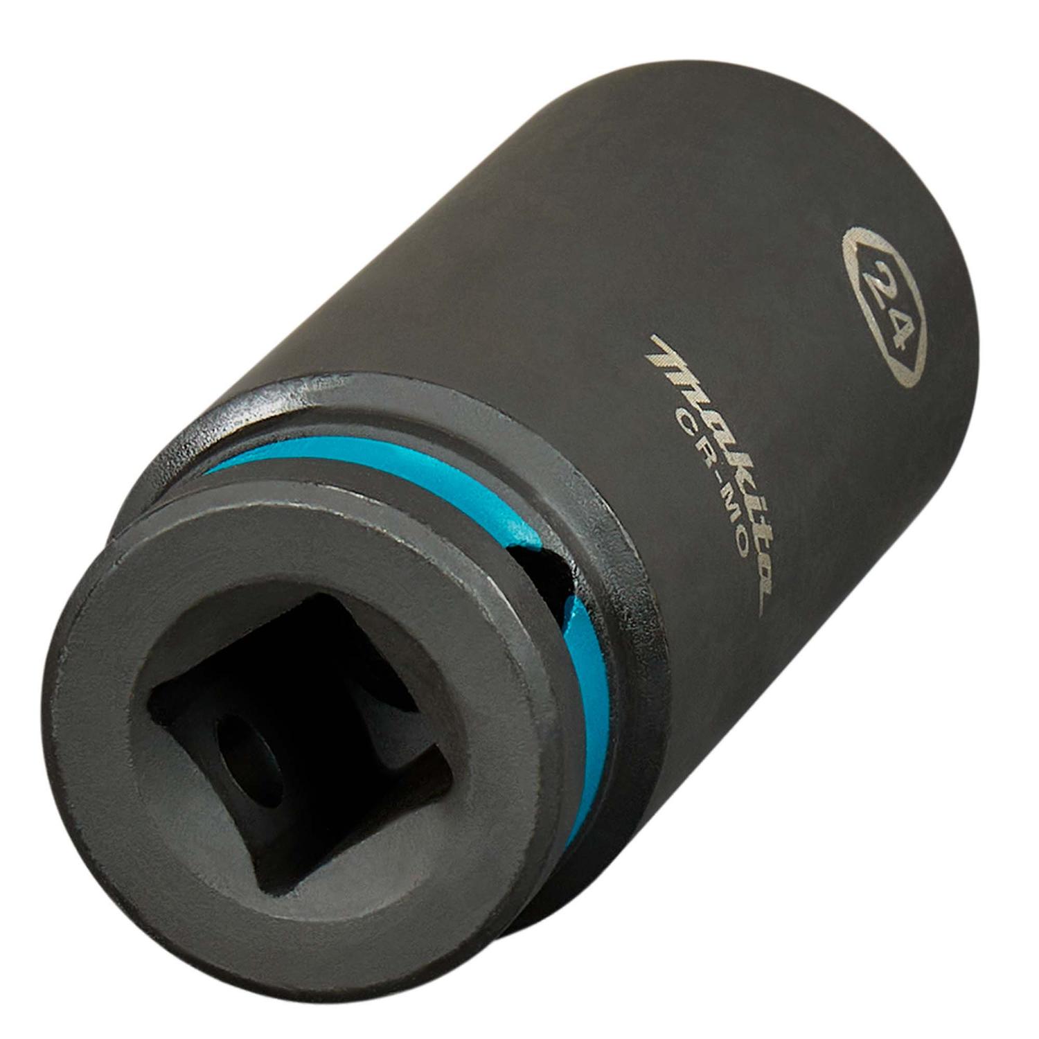 Dado De Impacto Largo 1/2'' 24mm Impact Black - Makita - Herram.cl