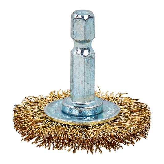 Grata Circular Latón Ondulado 38mm(1 - 1/2'')Toma 1/4'' - Makita - Herram.cl