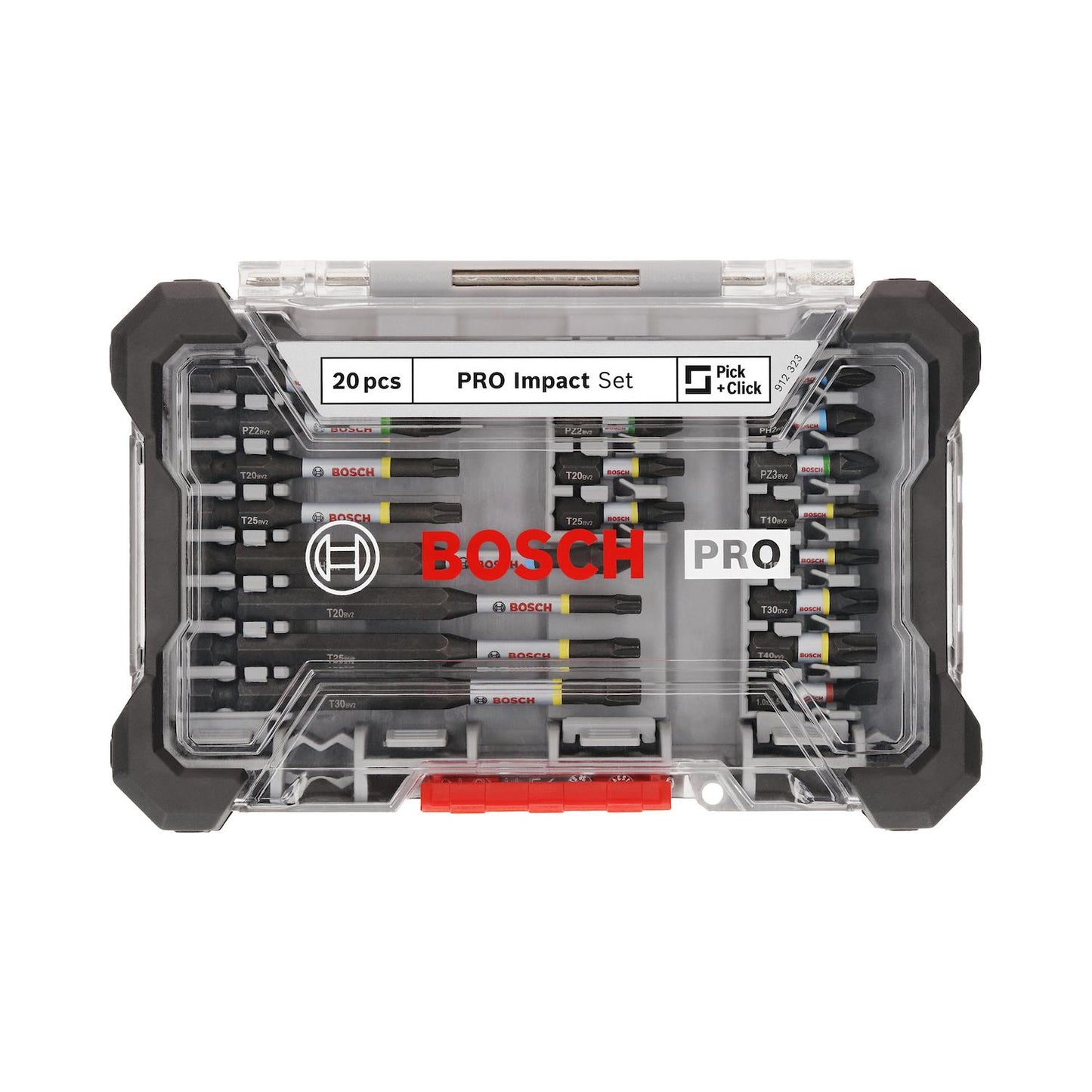 Kit De Puntas PRO Impact Pick+Click 20 Pzas - Bosch - Herram.cl