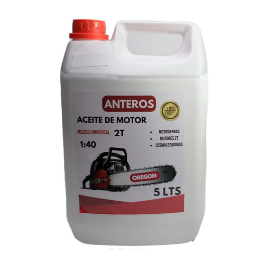 Aceite Mezcla Motosierra, Orilladora, Desbrozadora 5 L - Herram.cl