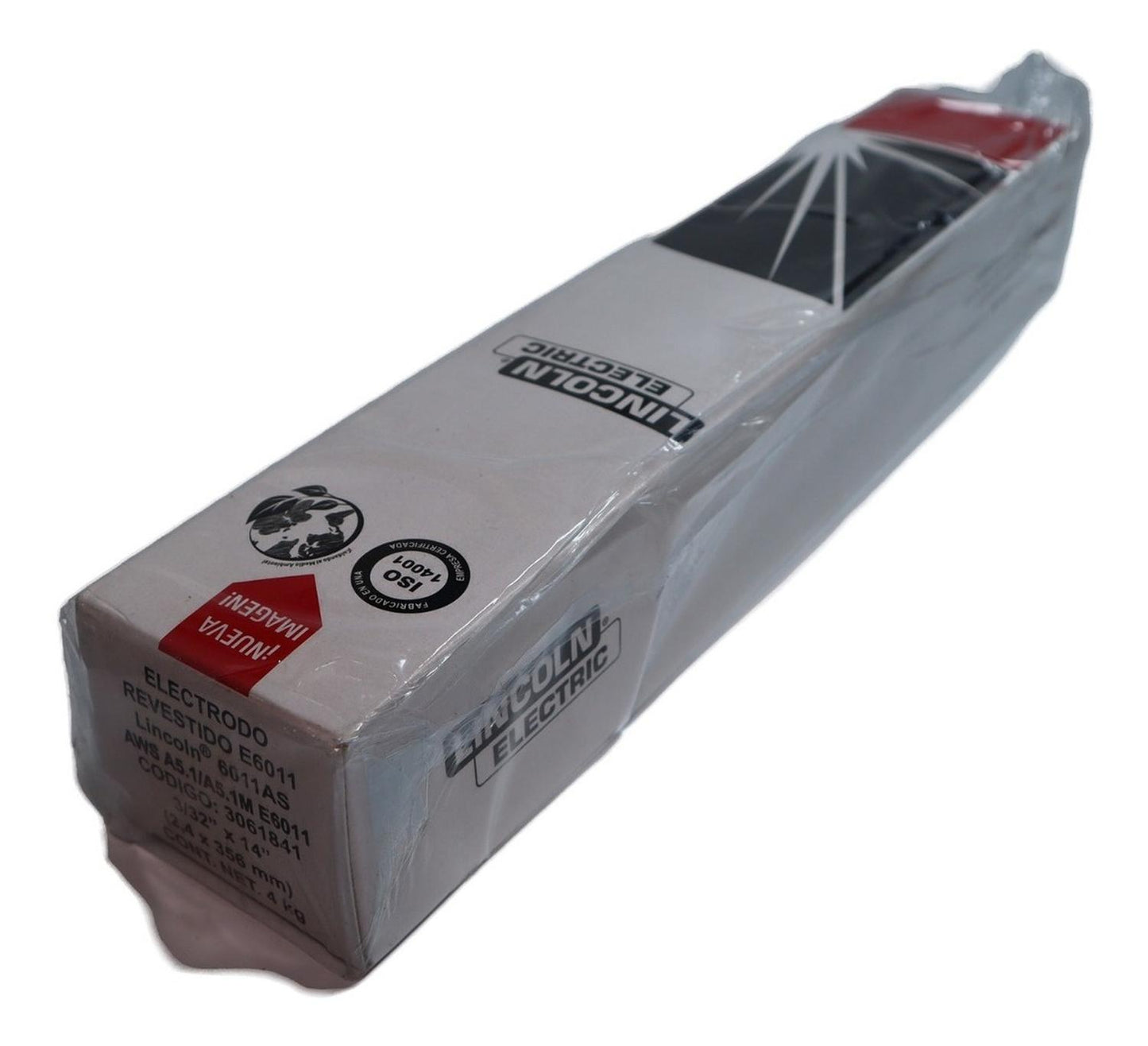 Electrodo E - 6011AS 3/32'' (2,4x356mm) 4 Kg - Lincoln - Herram.cl