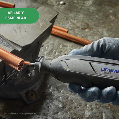 Minitorno inalámbrico DREMEL 8240 / Sin Batería - Herram.cl