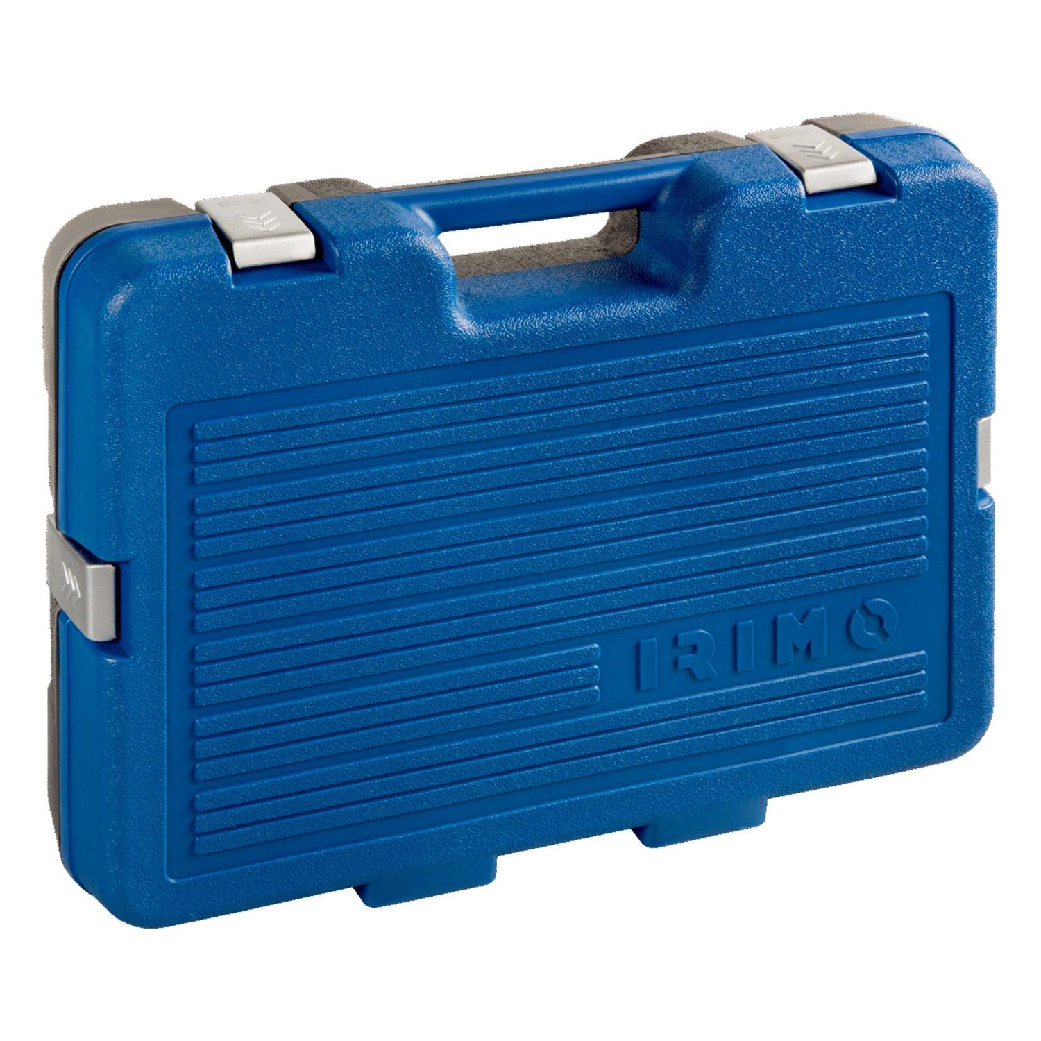 Juego de Dados y Llaves 1/4''; 3/8''; 1/2'' 164 Pzas - Irimo - Herram.cl
