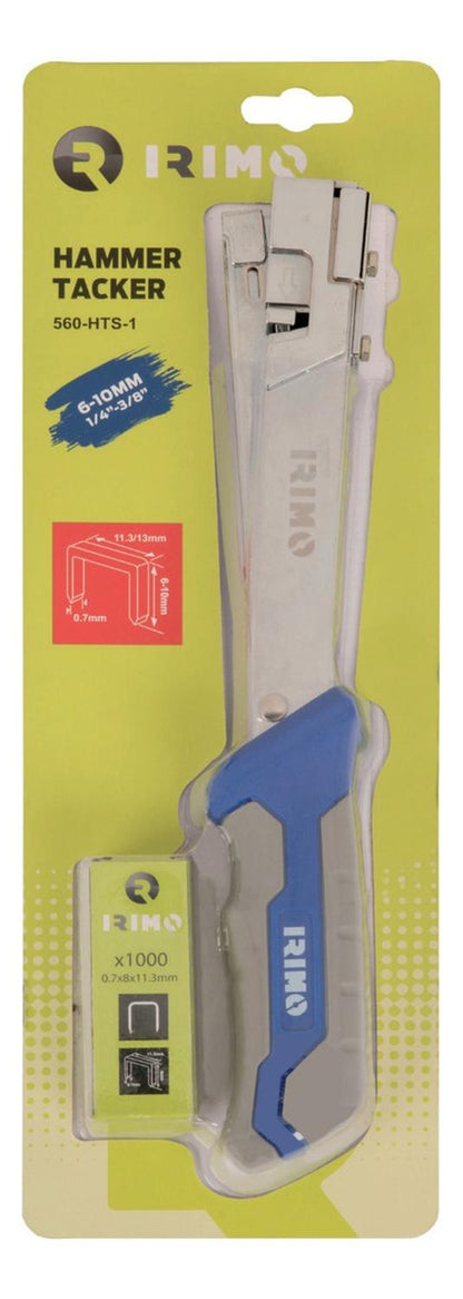 Engrapadora Tipo Martillo + 1.000 Grapas - Irimo - Herram.cl