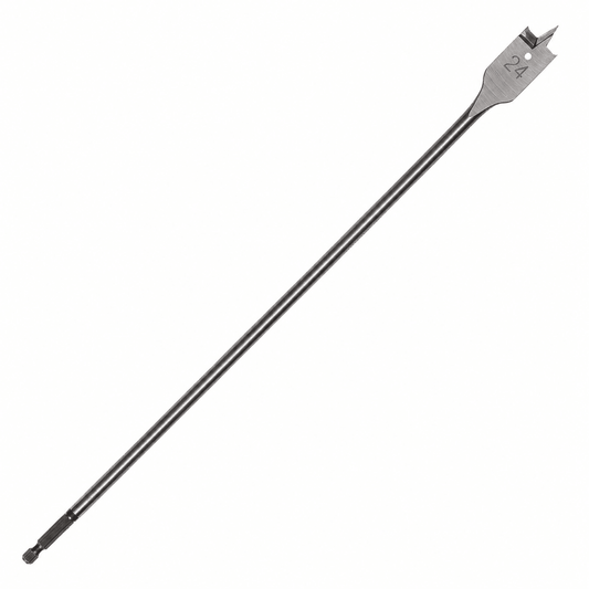 Broca paleta larga 3 puntas 24x400mm Toma Hex. 1/4'' - Bahco - Herram.cl