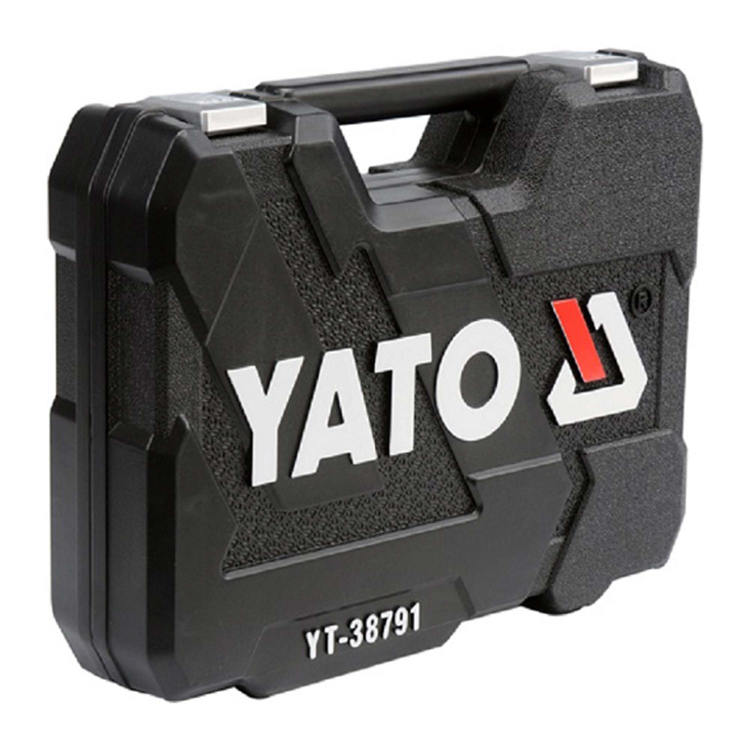 Juego de Dados 1/4'' y 1/2'' 108 Pzas - Yato - Herram.cl